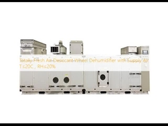 کاملاً هوای تازه خشک کننده چرخ ضد رطوبت با هوای تزریق T≤20C ، RH≤20%